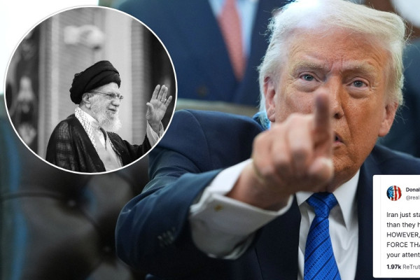 इरानलाई ‘पहिले कहिल्यै नदेखेको’ शक्तिले सिध्याइदिने ट्रम्पको नयाँ चेतावनी